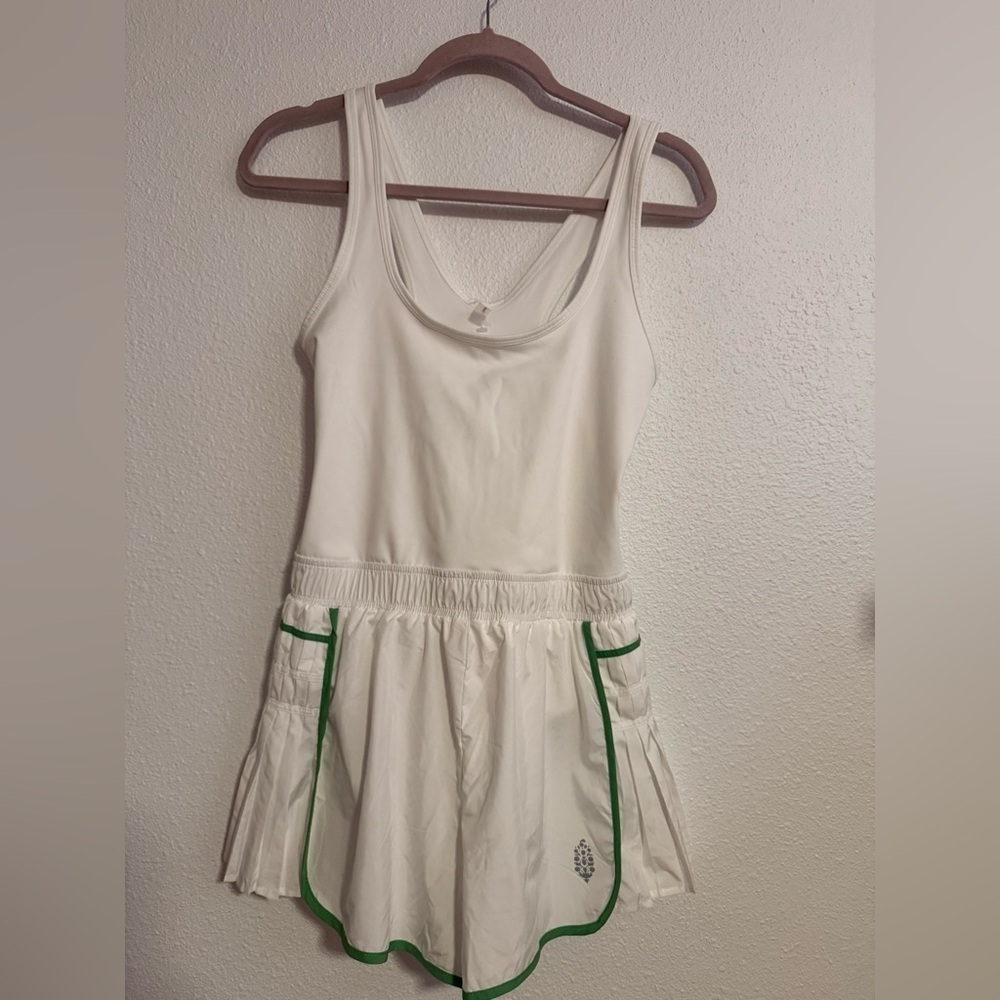 Free People Easy Tiger Shortsie Romper - Picture 2 of 7